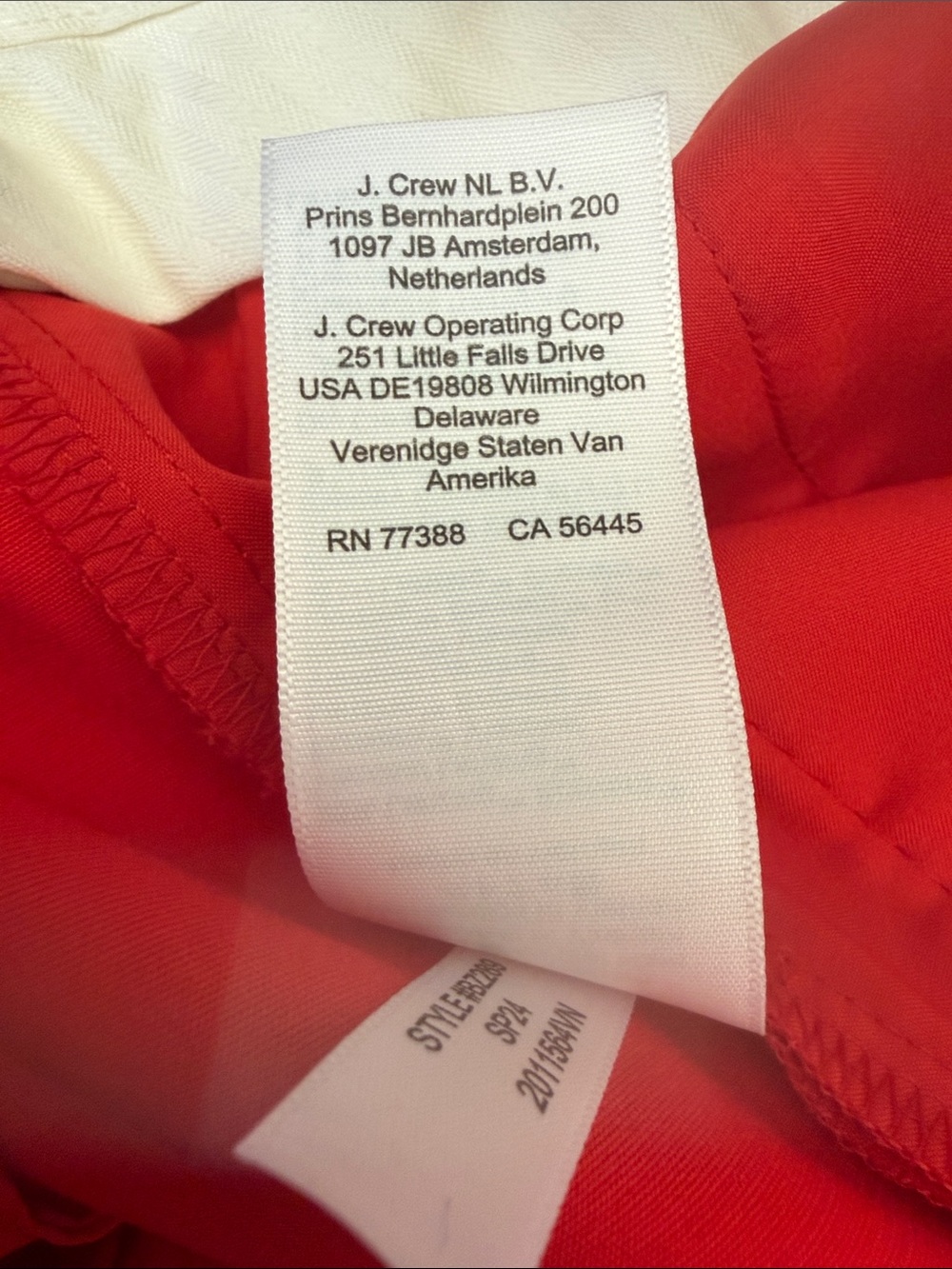 J Crew Essentials Wide Leg Pant - Picture 6 of 6